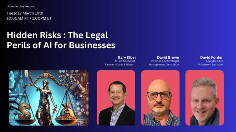 The Risks & Legal Perils of AI Right Now