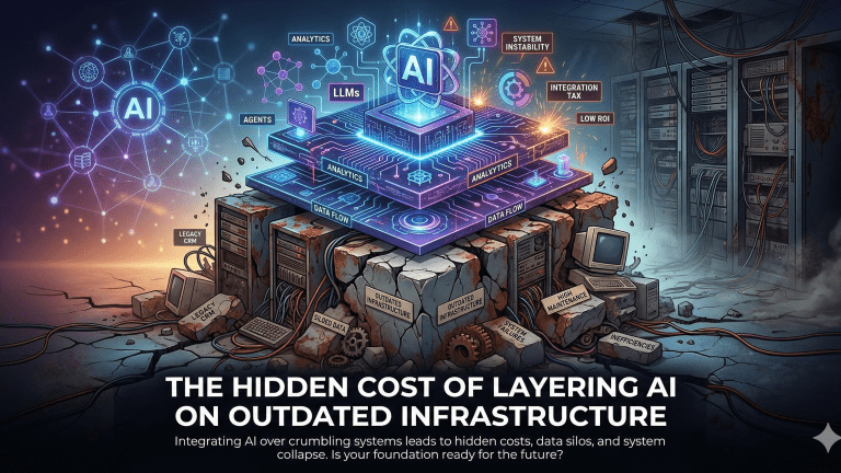 Hidden Cost of Layering AI on Outdated Infrastructure