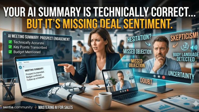 Your AI Summary is Technically Correct, but it’s Missing Deal Sentiment
