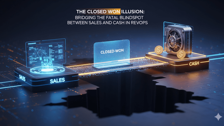 The “Closed-Won” Illusion: Bridging the Fatal Blindspot Between Sales and Cash in RevOps