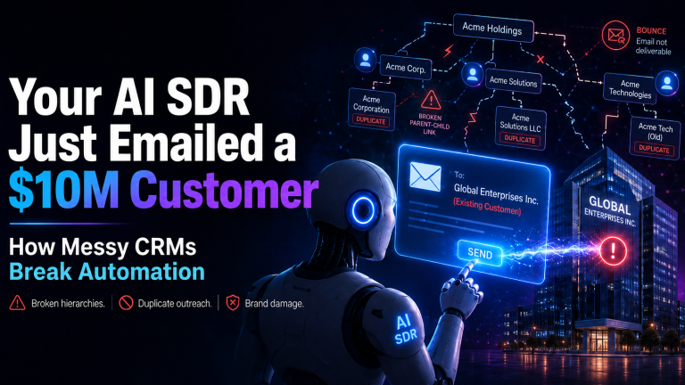 Why Your New AI SDR Just Emailed Your $10M Enterprise Customer